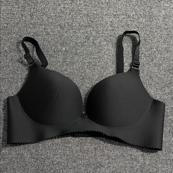 None Other - Elegant Black Women's Bra